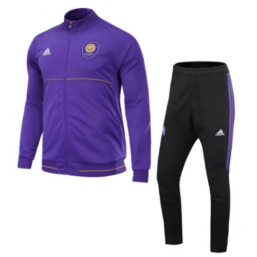 2017-18 Orlando City SC Purple Track Jacket with pants